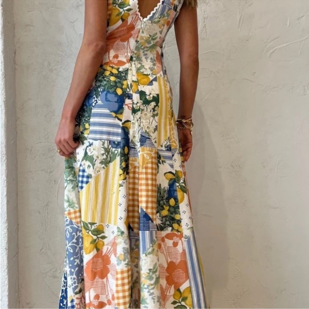 Commense Multicolor Patchwork Maxi Dress - Picture 4 of 4